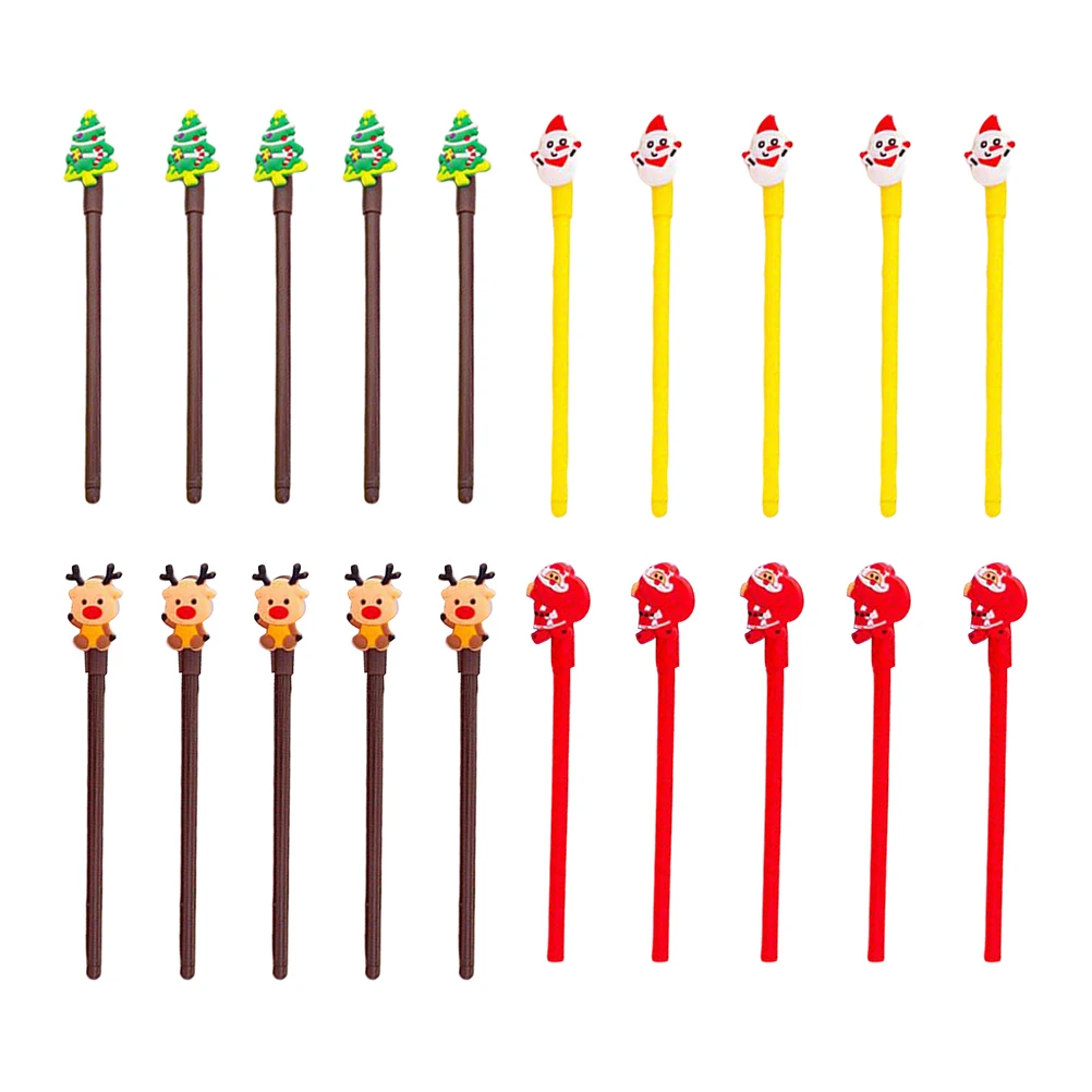 20pcs Multi Color Smooth Writing Premium Lovely Set Christmas Pen Ink School Supplies Gift Stationery
20pcs Multi Color Smooth Writing Premium Lovely Set Christmas Pen Ink School Supplies Gift Stationery