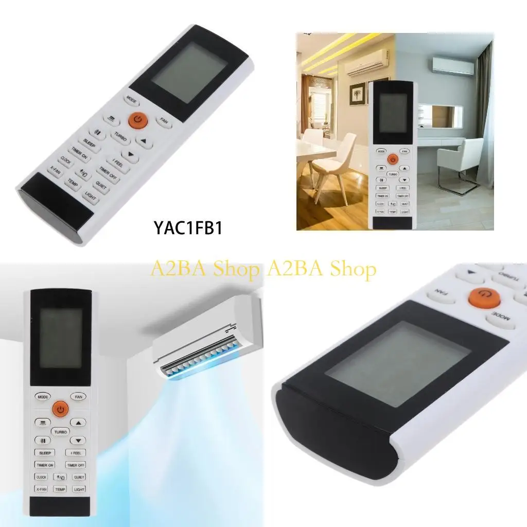 A2BA Air Conditioner Remote Control for YAC1FB1 YAG1FB YAC1FB3 YAC1FB4 Replacement
A2BA Air Conditioner Remote Control for YAC1FB1 YAG1FB YAC1FB3 YAC1FB4 Replacement