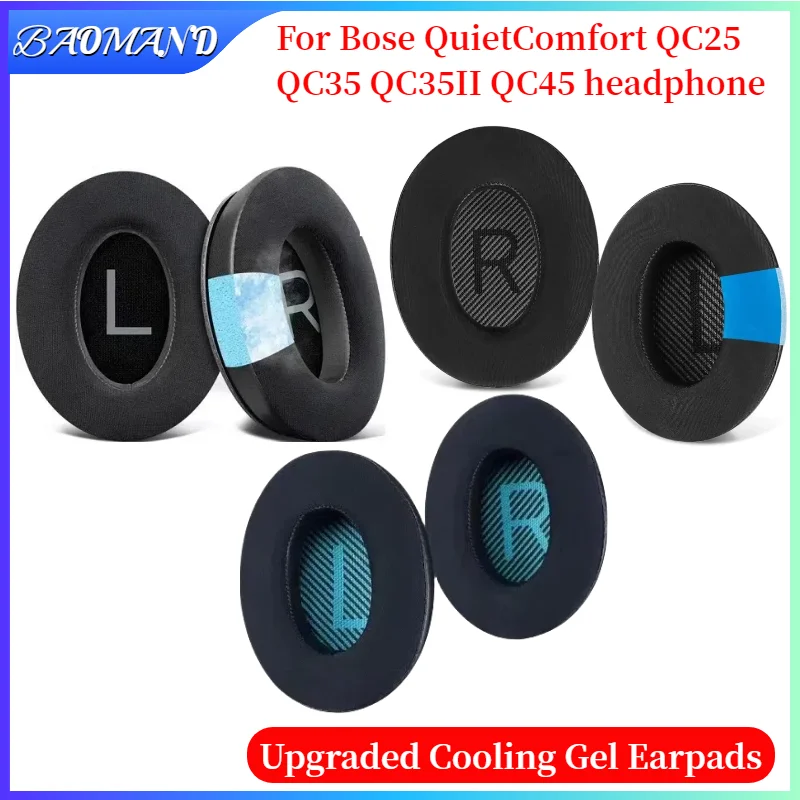 Replacement Mesh / Ice gel / Leather Ear Pads for Bose QuietComfort QC25 QC35 QC35II QC45 Gaming Headphones
Replacement Mesh / Ice gel / Leather Ear Pads for Bose QuietComfort QC25 QC35 QC35II QC45 Gaming Headphones