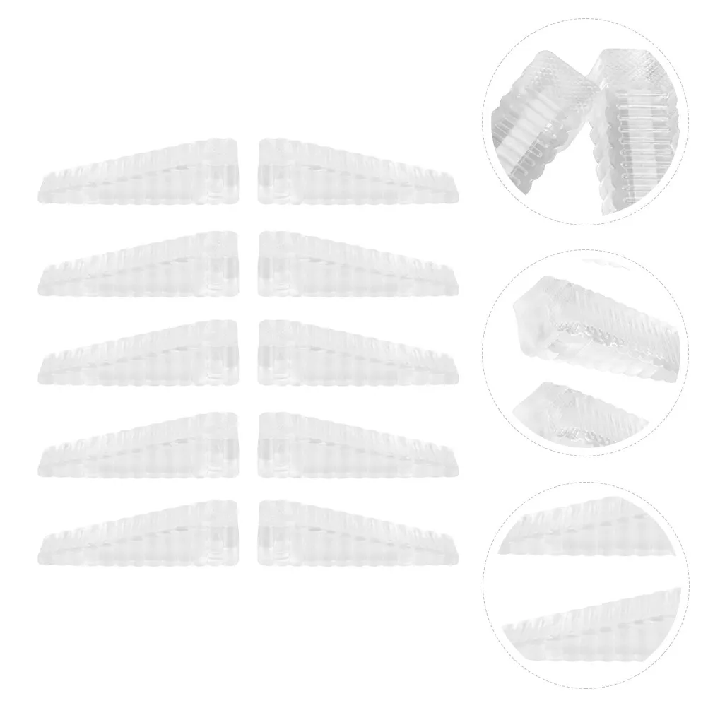 10Pcs Premium PVC Safety Door Stopper for Kids Home Office Use Non-Slip Door Wedge Stopper on Carpet Wood Tiles Concrete
10Pcs Premium PVC Safety Door Stopper for Kids Home Office Use Non-Slip Door Wedge Stopper on Carpet Wood Tiles Concrete