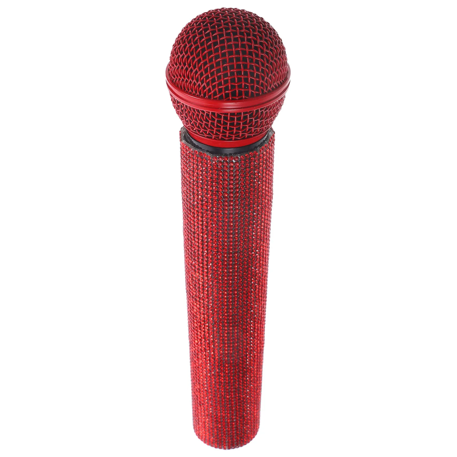 Simulation Microphone for Kids Shiny Diamond Studded Prop H held Child Pretend Play Performance Gift
Simulation Microphone for Kids Shiny Diamond Studded Prop H held Child Pretend Play Performance Gift