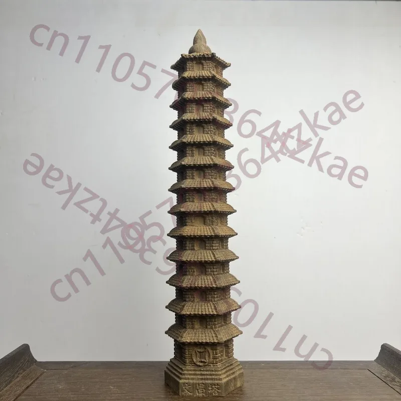 Резная пагода Вэнчан из агарового дерева — 39 см, фэн-шуй украшение для кабинета, офиса, на удачу в экзаменах
Резная пагода Вэнчан из агарового дерева — 39 см, фэн-шуй украшение для кабинета, офиса, на удачу в экзаменах