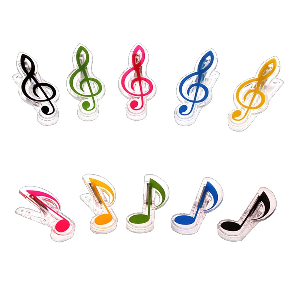 10 Pcs Piano Score Clip Music Stand Holder Players Colored Colorful Notes Folder
10 Pcs Piano Score Clip Music Stand Holder Players Colored Colorful Notes Folder