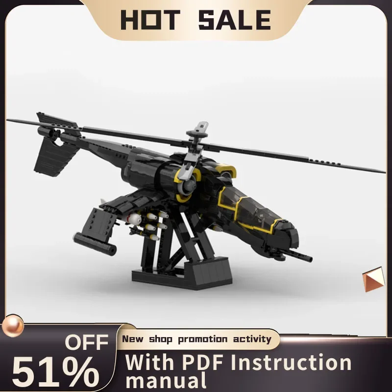 New 1282Pcs Moc Military Weapons Attack Gunship Jet Fighter Model Custom Puzzle Technology Diy Assembly Kid Toy Boy Holiday Gift
New 1282Pcs Moc Military Weapons Attack Gunship Jet Fighter Model Custom Puzzle Technology Diy Assembly Kid Toy Boy Holiday Gift