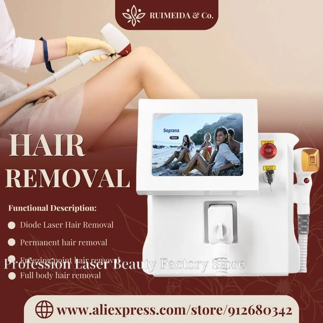 Professional 808nm Diode Laser Hair Removal Machine with Three Wavelengths for Painless and Permanent Hair Removal
Professional 808nm Diode Laser Hair Removal Machine with Three Wavelengths for Painless and Permanent Hair Removal