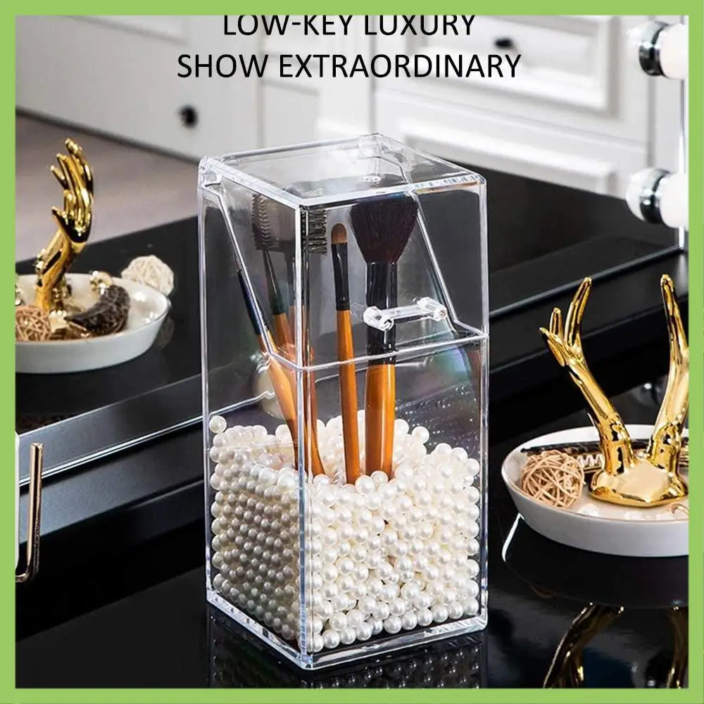 ABJT-Makeup Brush Organizer Makeup Brush Holder With Dustproof Lid Cosmetic Brush Storage Transparent Acrylic Makeup Box
ABJT-Makeup Brush Organizer Makeup Brush Holder With Dustproof Lid Cosmetic Brush Storage Transparent Acrylic Makeup Box