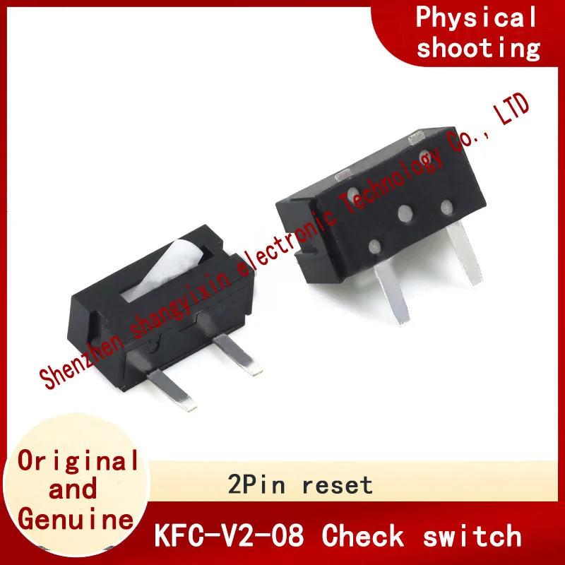 ключ микрообнаружения сброса игры, две плоские ножки KFC-V2-08, боковой двухконтактный концевой выключатель
ключ микрообнаружения сброса игры, две плоские ножки KFC-V2-08, боковой двухконтактный концевой выключатель