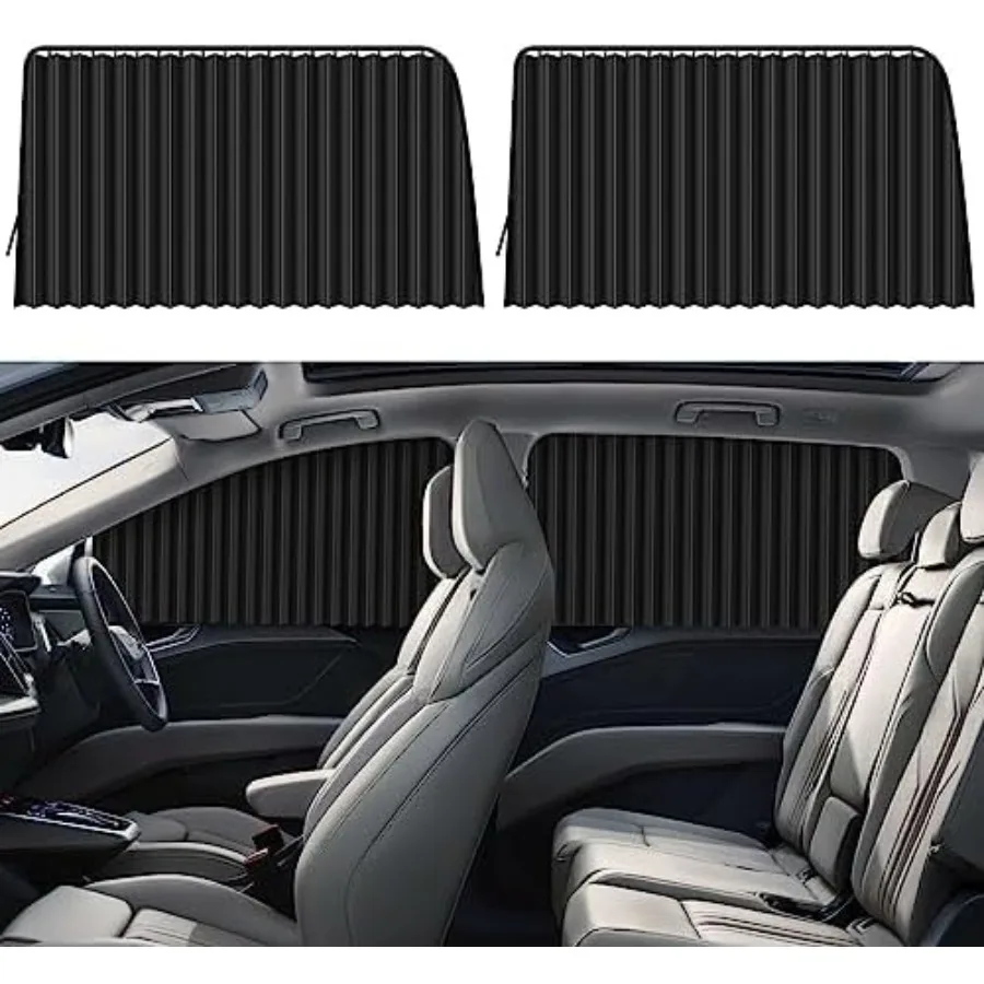 Car Side Window Sun Shades Privacy Magnetic Black 2 Pcs Covers Blinds Curtains for Auto Accessories to Keep Interior Cooler and
Car Side Window Sun Shades Privacy Magnetic Black 2 Pcs Covers Blinds Curtains for Auto Accessories to Keep Interior Cooler and