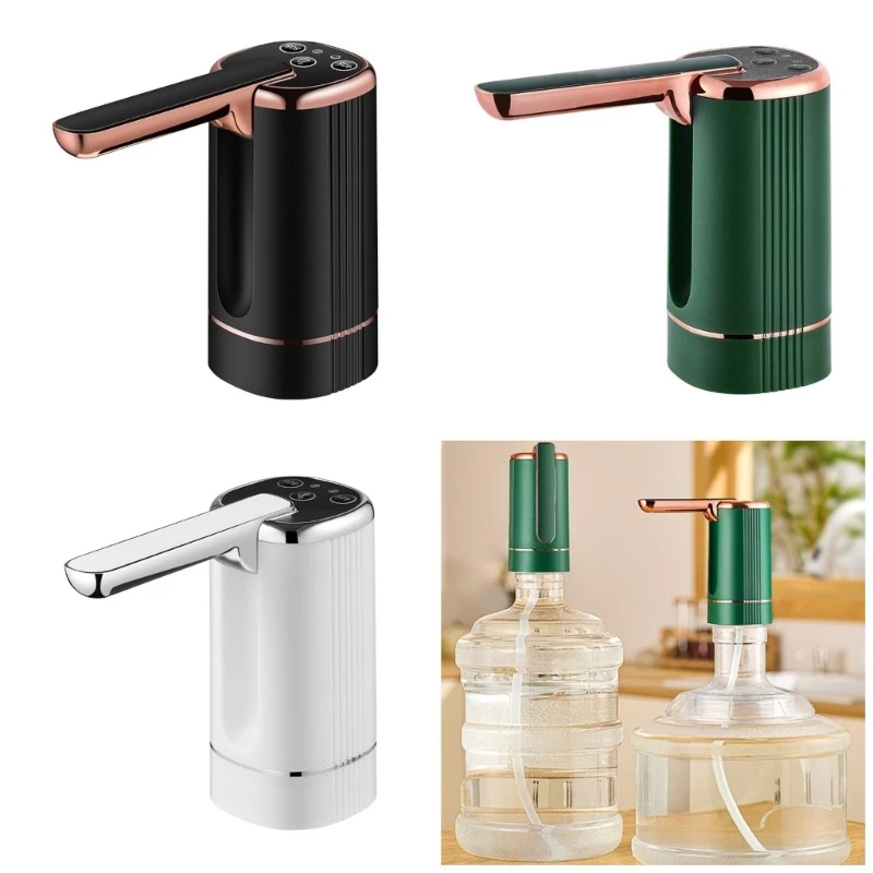 Portable Electric Water Bottles Automatic Drinking Water Dispenser Foldable Designs Water Pumps for 5 Gallon Jugs
Portable Electric Water Bottles Automatic Drinking Water Dispenser Foldable Designs Water Pumps for 5 Gallon Jugs