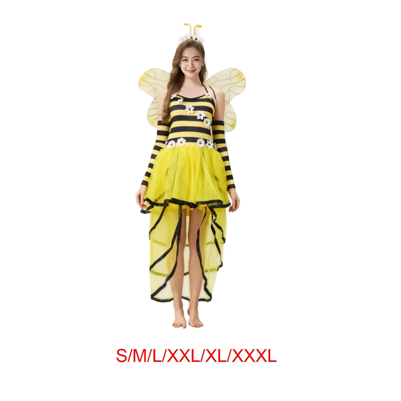 Костюм пчелы для женщин, одежда для ролевых игр, костюм на Хэллоуин для мужчин, маскарадный костюм
Костюм пчелы для женщин, одежда для ролевых игр, костюм на Хэллоуин для мужчин, маскарадный костюм