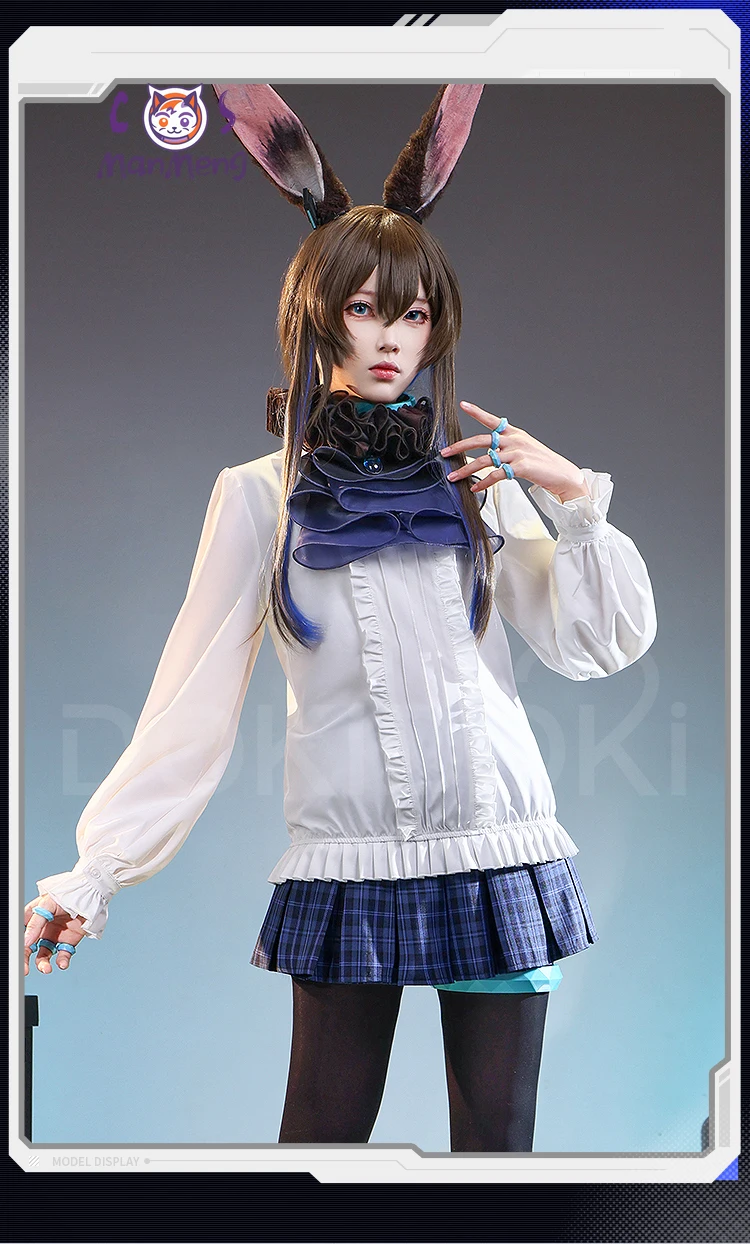 Amiya Cosplay Costume Game Arknights Amiya High quality coat headwear dress props Halloween party JK uniform for girl man
Amiya Cosplay Costume Game Arknights Amiya High quality coat headwear dress props Halloween party JK uniform for girl man