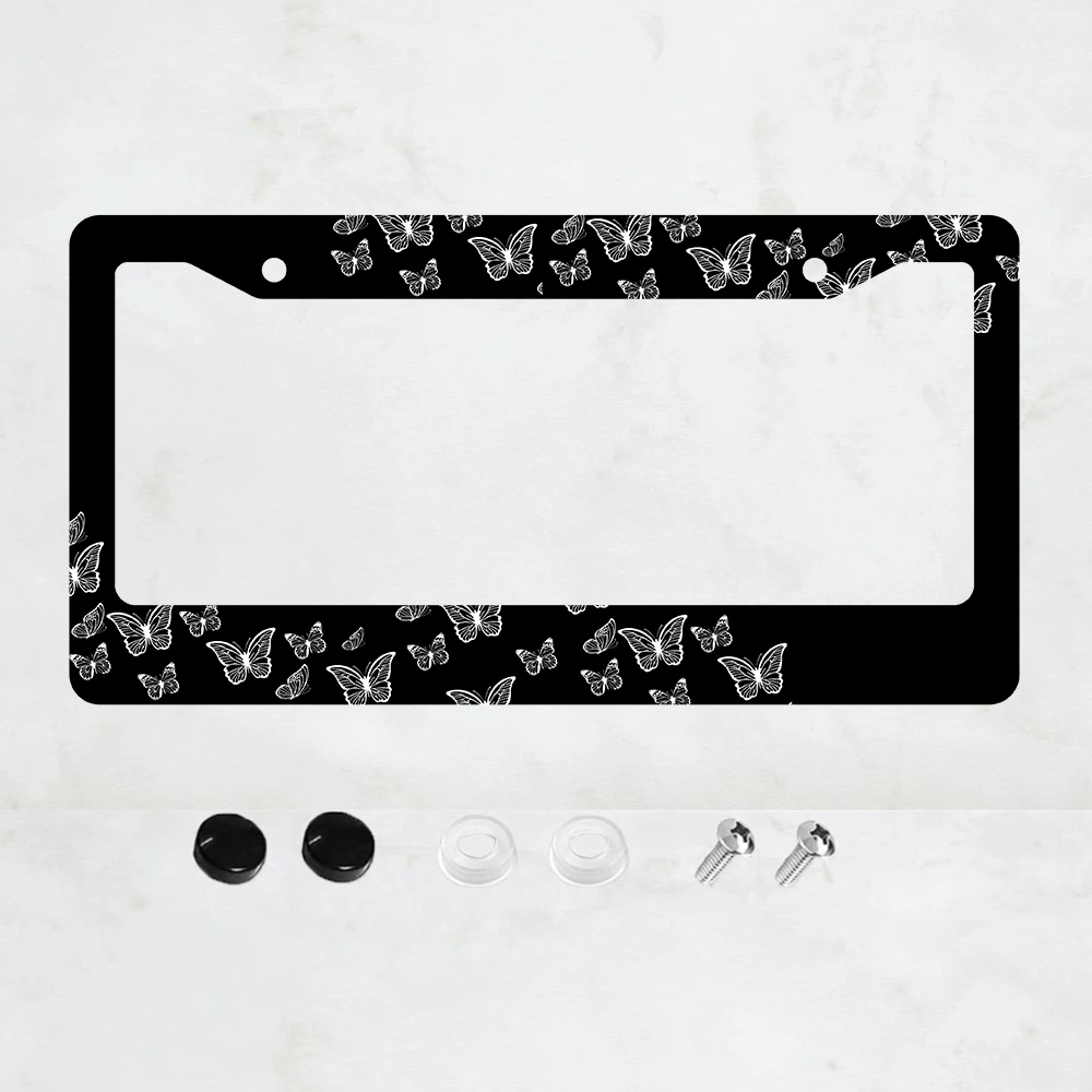 Черные рамки номерного знака с бабочкой, милая крышка номерного знака с винтами для женщин, автоаксессуар
Черные рамки номерного знака с бабочкой, милая крышка номерного знака с винтами для женщин, автоаксессуар