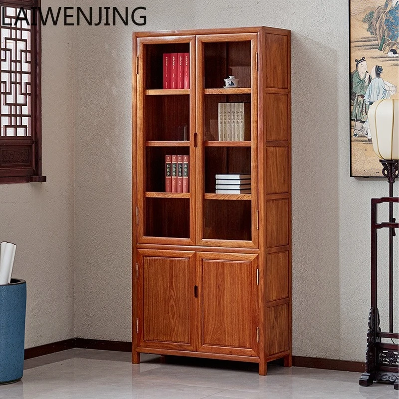 MJY Rosewood Display Chinese Antique Style Bookcase Redwood Bookshelf Glass File Cabinet
MJY Rosewood Display Chinese Antique Style Bookcase Redwood Bookshelf Glass File Cabinet