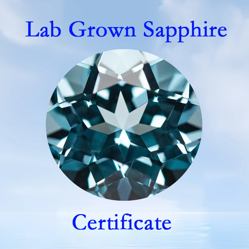 Lab Grown Sapphire Top Quality Aquamarine Color Round Shape Charms Beads for DIY Jewelry Making Rings Selectable AGL Certificate
Lab Grown Sapphire Top Quality Aquamarine Color Round Shape Charms Beads for DIY Jewelry Making Rings Selectable AGL Certificate