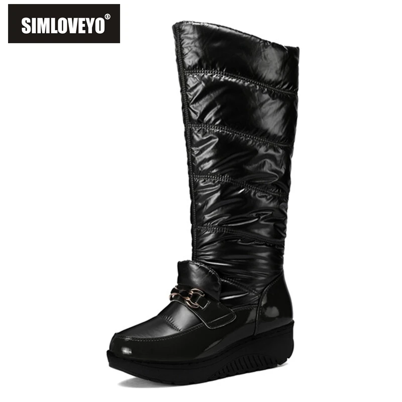 Женские сапоги на танкетке 5 см SIMLOVEYO, плюшевые сапоги на высокой платформе, большой размер 41 42 43 44, с круглым носком, без застежки
Женские сапоги на танкетке 5 см SIMLOVEYO, плюшевые сапоги на высокой платформе, большой размер 41 42 43 44, с круглым носком, без застежки