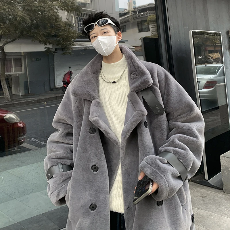 Мужская зимняя куртка из овечьей шерсти с утеплением, хлопковое пальто в американском стиле, модный бренд, зимняя одежда
Мужская зимняя куртка из овечьей шерсти с утеплением, хлопковое пальто в американском стиле, модный бренд, зимняя одежда