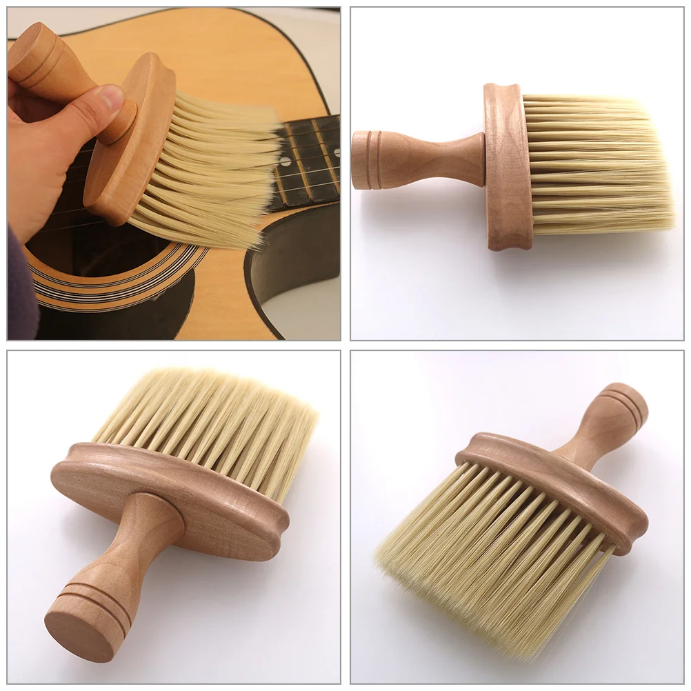 2 Pcs Musical Instrument Cleaning Brush Gentle Dust Removal Guitar Piano Ukulele Drum Solid Wood Handle Lasting Non Scratch
2 Pcs Musical Instrument Cleaning Brush Gentle Dust Removal Guitar Piano Ukulele Drum Solid Wood Handle Lasting Non Scratch