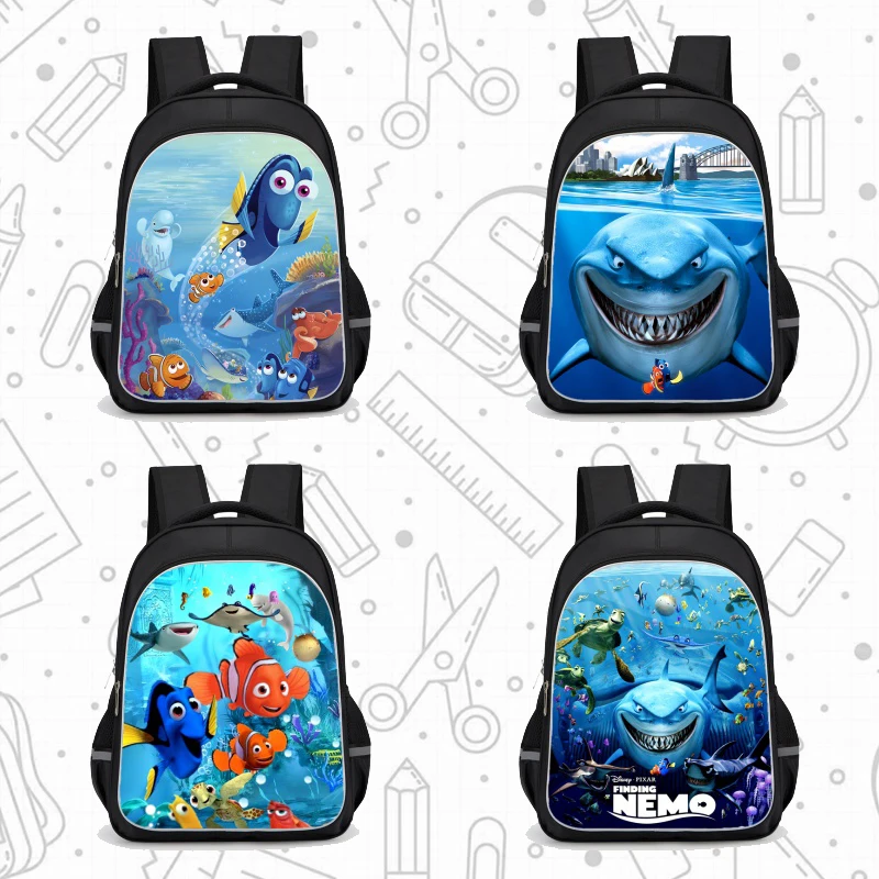 Школьный рюкзак Disney с двойным карманом на молнии, школьные сумки Nemo с героями мультфильмов для мальчиков и девочек, прочный детский рюкзак 16 дюймов
Школьный рюкзак Disney с двойным карманом на молнии, школьные сумки Nemo с героями мультфильмов для мальчиков и девочек, прочный детский рюкзак 16 дюймов