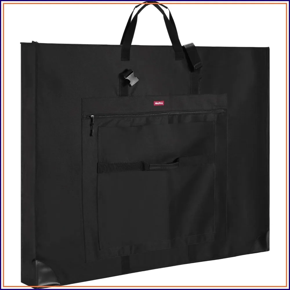 Large Artist Portfolio Bag, Waterproof Storage for 32x42 Canvas, 3 Pockets, Durable Nylon
Large Artist Portfolio Bag, Waterproof Storage for 32x42 Canvas, 3 Pockets, Durable Nylon