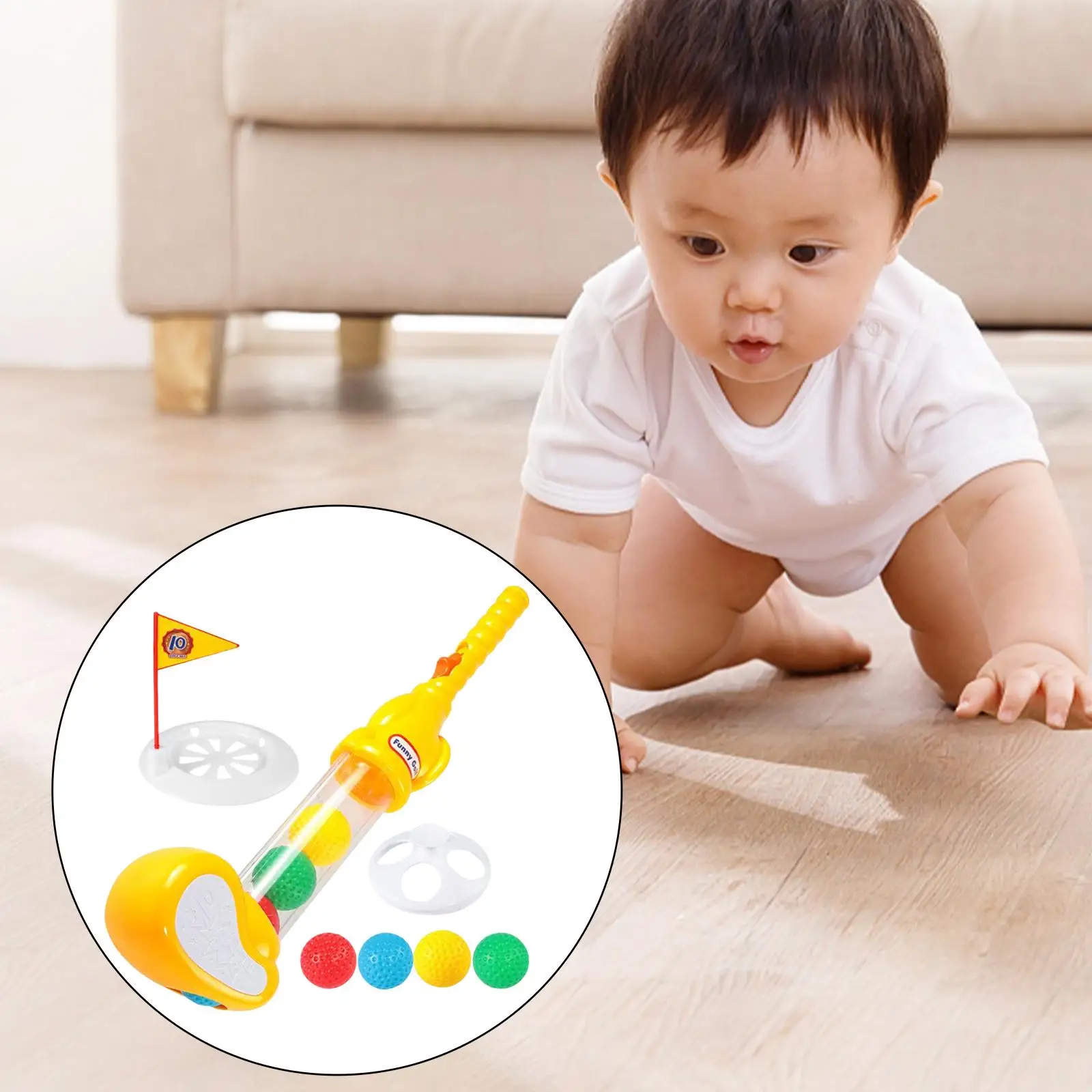 Children Golf Training Toy Exercise Sports Toy Early Educational for Outdoor
Children Golf Training Toy Exercise Sports Toy Early Educational for Outdoor