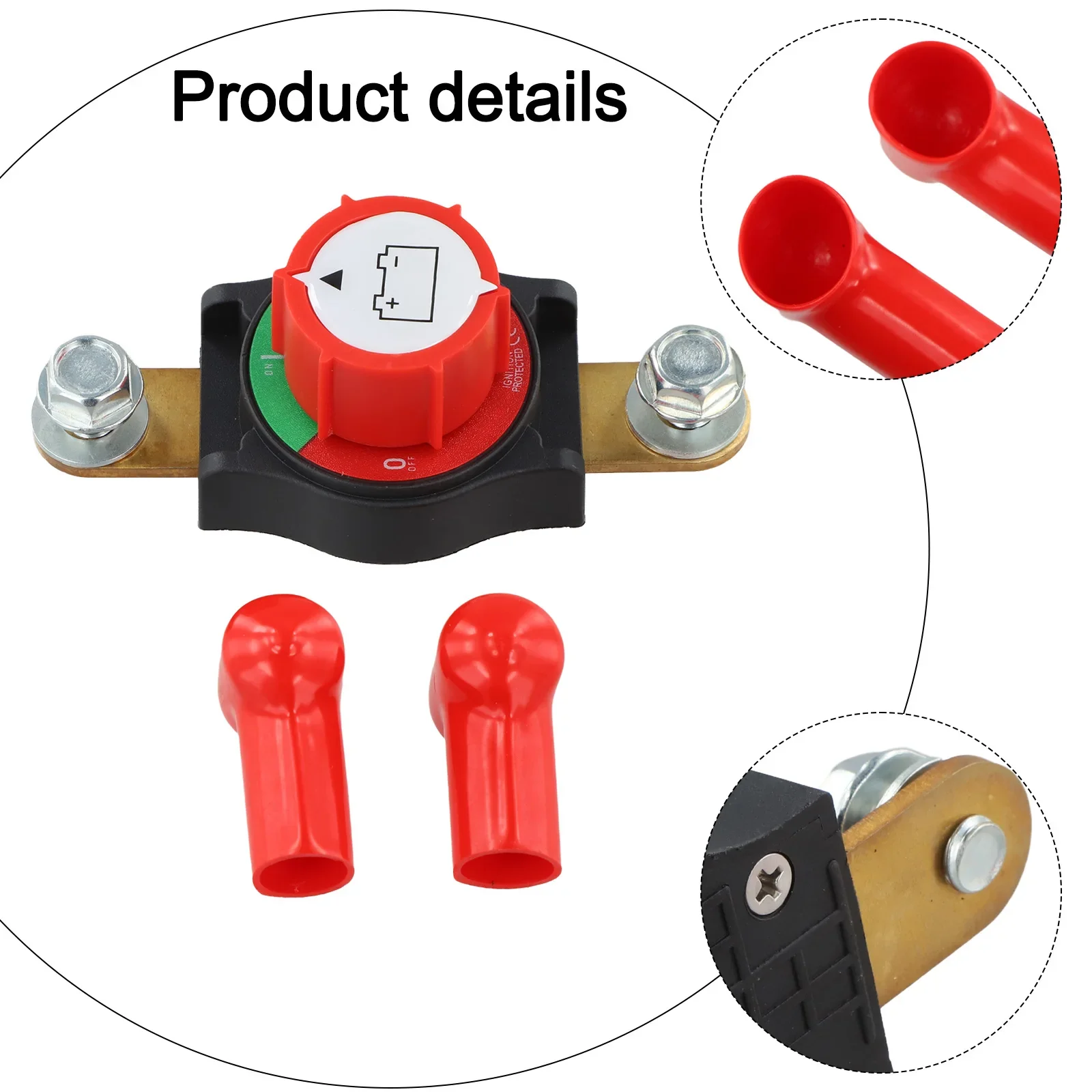 RV Battery Disconnect Side Post Switch Electrical Isolation Harsh Condition Resistance Vehicle Battery Management
RV Battery Disconnect Side Post Switch Electrical Isolation Harsh Condition Resistance Vehicle Battery Management
