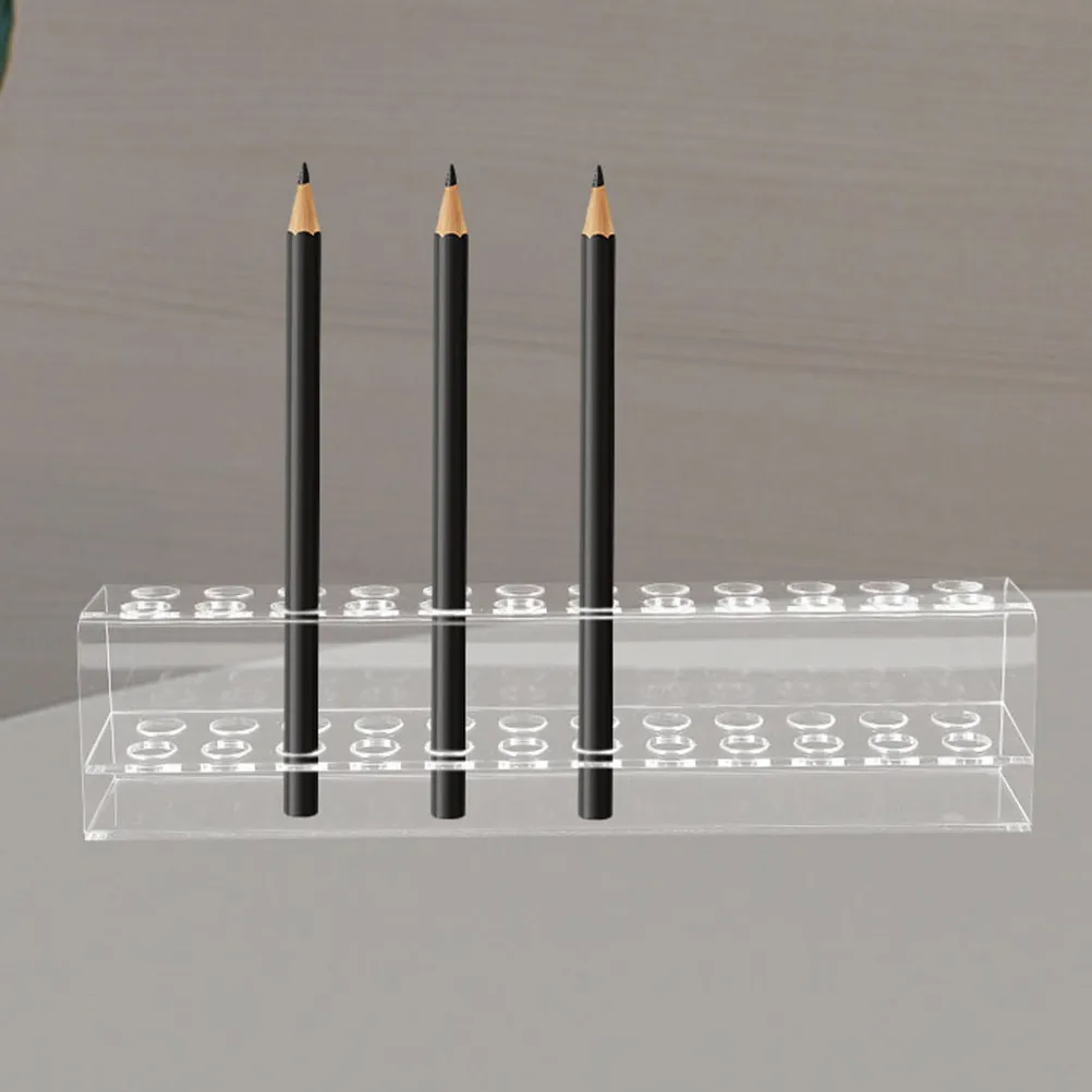 Набор из 2-х подставок для ручек: прозрачный акриловый органайзер, большой емкости, на 24 отверстия, однослойный, настольный держатель для ручек, подставка для канцелярских принадлежностей
Набор из 2-х подставок для ручек: прозрачный акриловый органайзер, большой емкости, на 24 отверстия, однослойный, настольный держатель для ручек, подставка для канцелярских принадлежностей