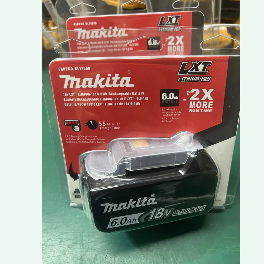 Makita 18V Power Tool Battery Replacement NEW 18V 5.0Ah 6.0Ah Lithium-Ion Compatible with DDF487 DGA404 DTW700 DHP487 DTD173
Makita 18V Power Tool Battery Replacement NEW 18V 5.0Ah 6.0Ah Lithium-Ion Compatible with DDF487 DGA404 DTW700 DHP487 DTD173