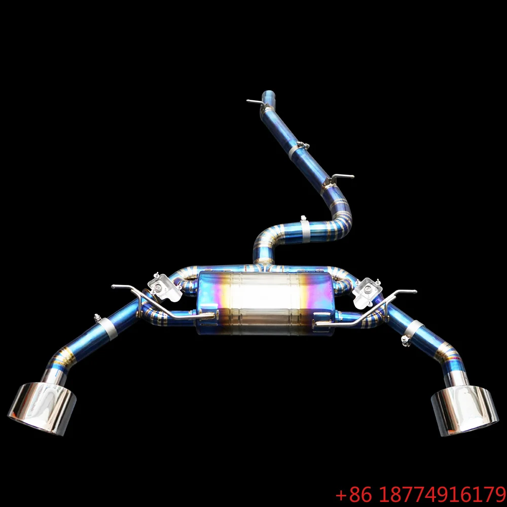 Factory Customized OEM Racing Valve Exhaust Pipe for S3 2.0T 2012-- Titanium Catback Exhaust Valvetronic Muffler
Factory Customized OEM Racing Valve Exhaust Pipe for S3 2.0T 2012-- Titanium Catback Exhaust Valvetronic Muffler