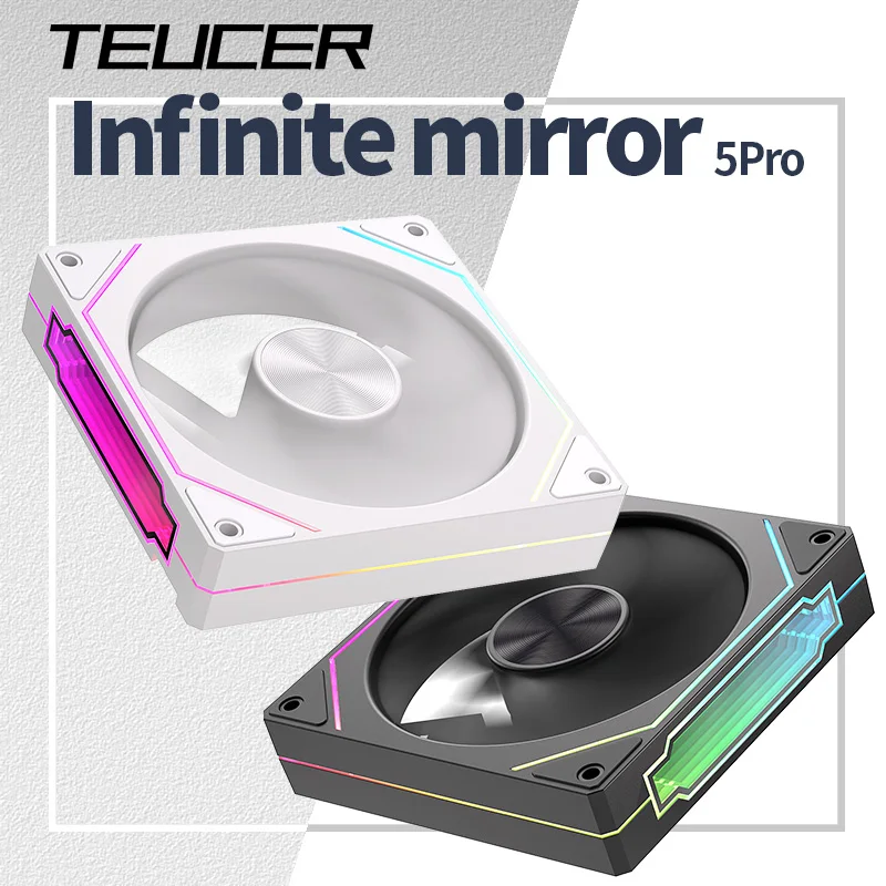 Teucer Infinite Mirror 5 Pro Корпус компьютера Вентилятор охлаждения Двусторонний объектив 12 см ARGB Синхронизация материнской платы CD Шаблон оси
Teucer Infinite Mirror 5 Pro Корпус компьютера Вентилятор охлаждения Двусторонний объектив 12 см ARGB Синхронизация материнской платы CD Шаблон оси