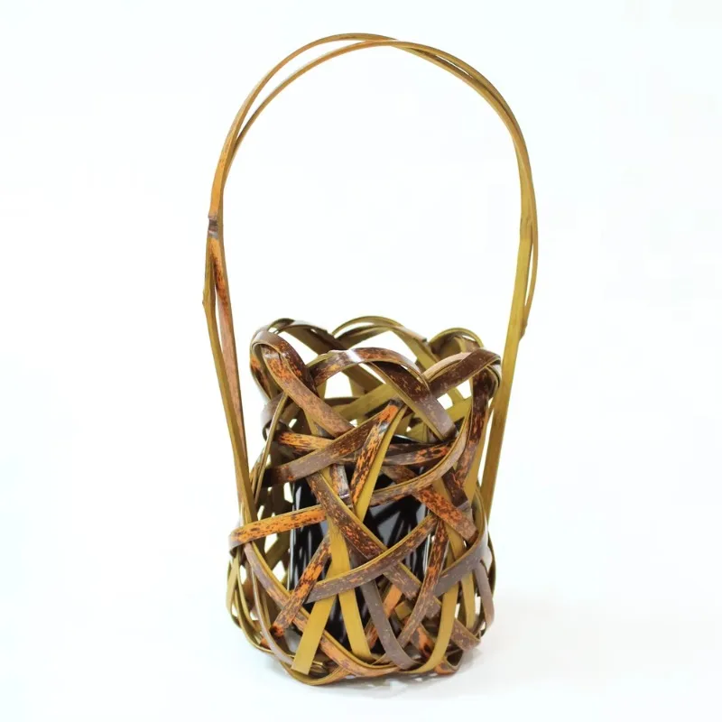 Manufacturing Natural Bamboo Flower Baskets Traditional Crafts Flower Gifts Wooden Storage Containers Round Baskets Wood Grain
Manufacturing Natural Bamboo Flower Baskets Traditional Crafts Flower Gifts Wooden Storage Containers Round Baskets Wood Grain