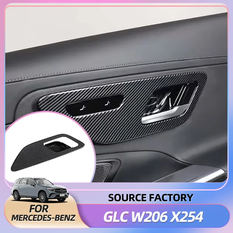 Эмблемы ABS из углеродного волокна, внутренняя дверная панель автомобиля, накладка, наклейка, аксессуары для интерьера автомобиля для Mercedes Benz C Class G
Эмблемы ABS из углеродного волокна, внутренняя дверная панель автомобиля, накладка, наклейка, аксессуары для интерьера автомобиля для Mercedes Benz C Class G