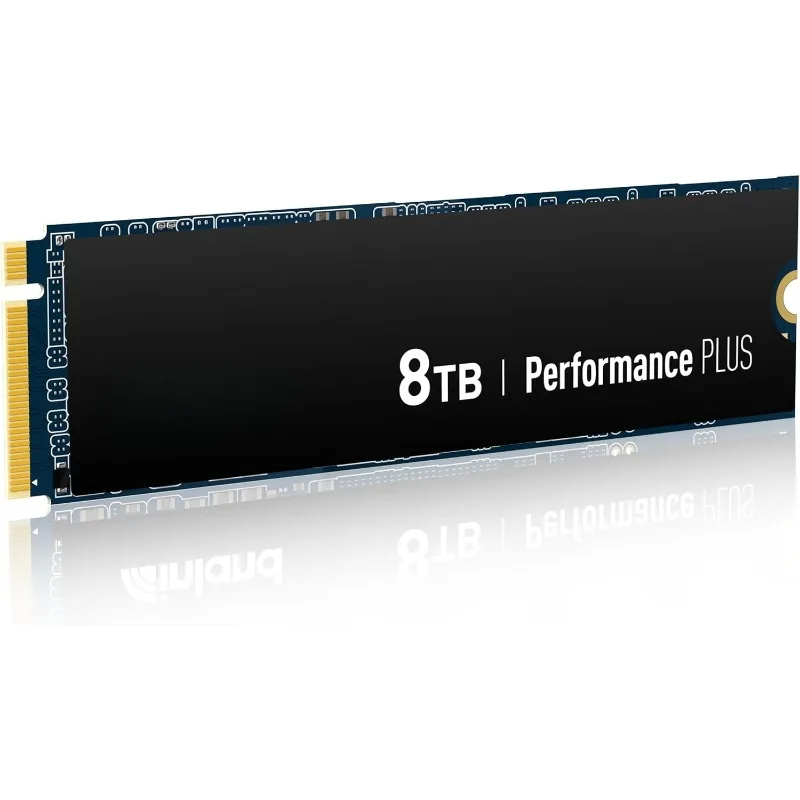 8TB Performance Plus NVMe Internal Gaming SSD Solid State Drive - Gen4 PCIe, M.2 2280, DRAM Cache, 176-Layer TLC 3D NAND
8TB Performance Plus NVMe Internal Gaming SSD Solid State Drive - Gen4 PCIe, M.2 2280, DRAM Cache, 176-Layer TLC 3D NAND