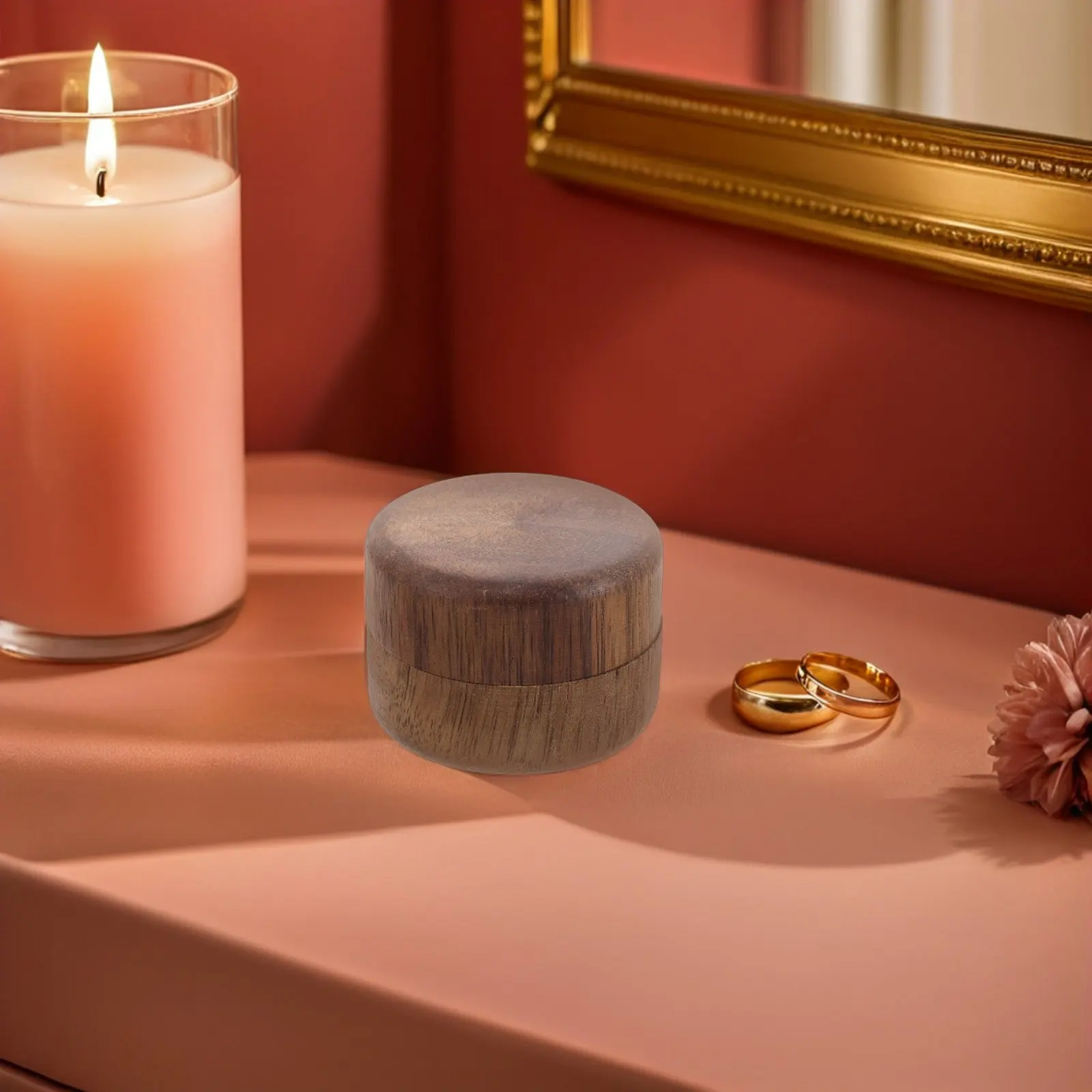 2Pcs Solid Wood Round Trinket Box Elegant Wooden Ring Holder Compact Jewelry Storage Case for Daily Use Wedding Anniversary Gift
2Pcs Solid Wood Round Trinket Box Elegant Wooden Ring Holder Compact Jewelry Storage Case for Daily Use Wedding Anniversary Gift