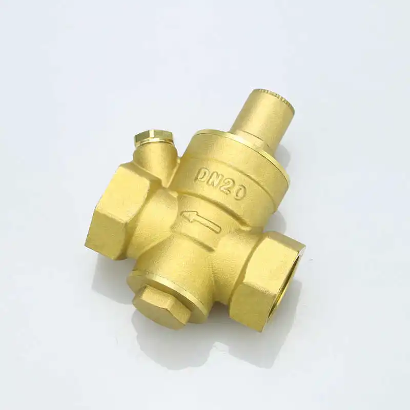 DN15 1/2" Brass Water Pressure Reducing Regulator Valve Adjustable Relief Valves with Gauge Meter
DN15 1/2" Brass Water Pressure Reducing Regulator Valve Adjustable Relief Valves with Gauge Meter