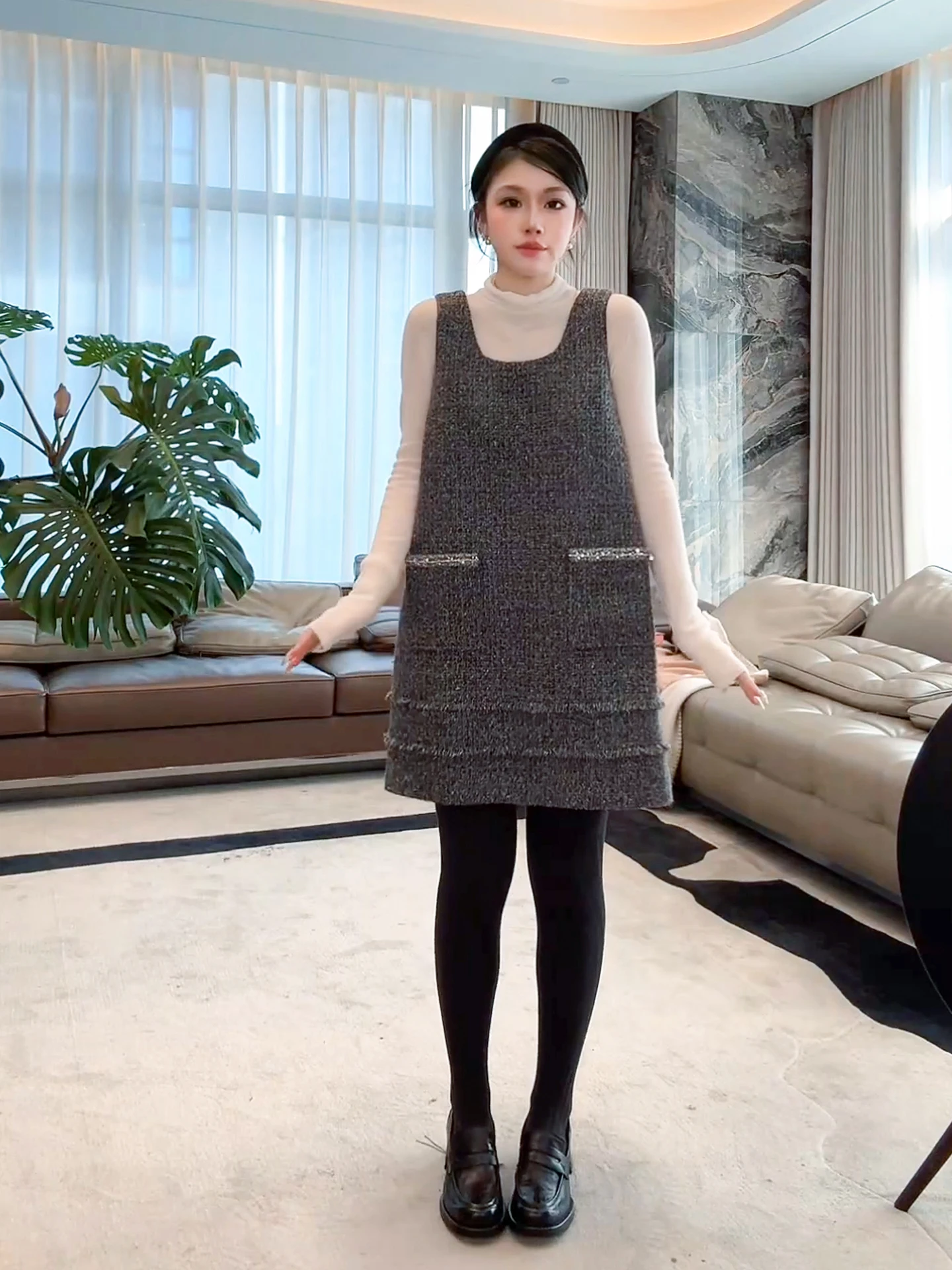 Свитер ME【Ce a Sweater】из тройного ацетата, универсальный, стройнящий, MESA2932, для повседневной носки, стандартный крой, смесовая ткань.
Свитер ME【Ce a Sweater】из тройного ацетата, универсальный, стройнящий, MESA2932, для повседневной носки, стандартный крой, смесовая ткань.