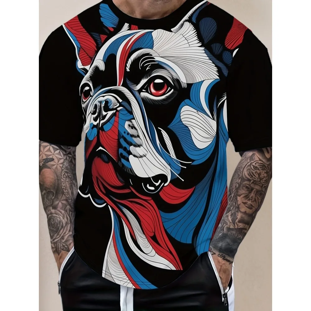 Summer Men's Women's 3D Printing Colorful Bulldog Graphic Quick-drying T-shirts Unisex Going Out Daily Short-sleeved Tees Tops
Summer Men's Women's 3D Printing Colorful Bulldog Graphic Quick-drying T-shirts Unisex Going Out Daily Short-sleeved Tees Tops