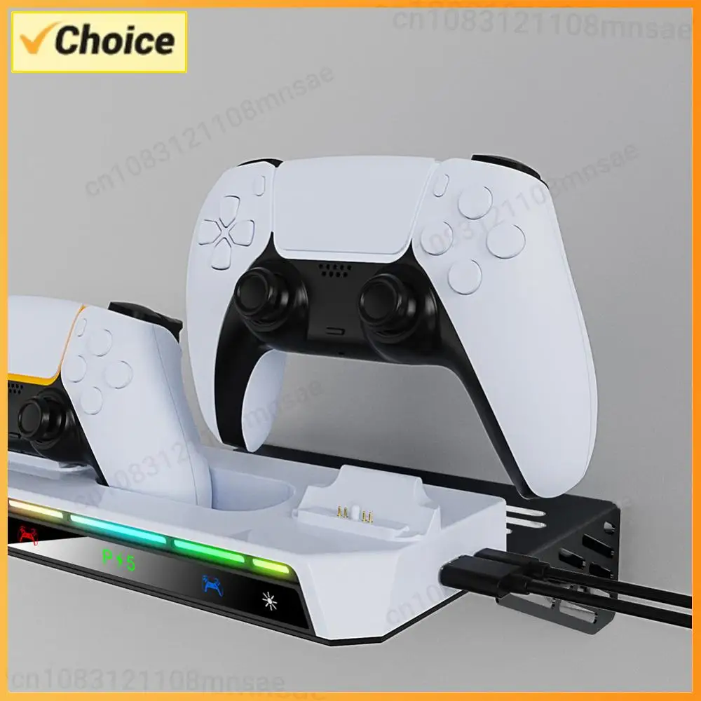 Металлическая настенная подставка для зарядки с двойной зарядной станцией для контроллеров и держателем для гарнитуры для консолей PS5/PS5 Slim (дисковая и цифровая версии)
Металлическая настенная подставка для зарядки с двойной зарядной станцией для контроллеров и держателем для гарнитуры для консолей PS5/PS5 Slim (дисковая и цифровая версии)