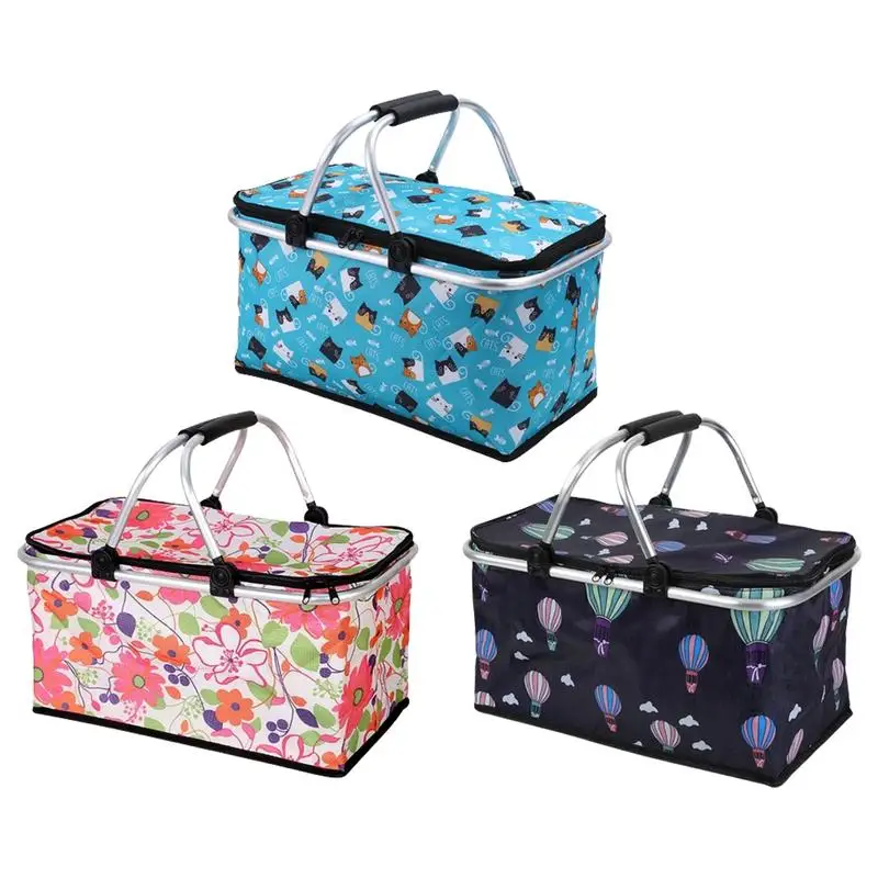Large Picnic Basket Portable 30L Picnic Box Cooler Folding Insulated Bag Empty Camping Basket With Handle Camping Equipment For
Large Picnic Basket Portable 30L Picnic Box Cooler Folding Insulated Bag Empty Camping Basket With Handle Camping Equipment For