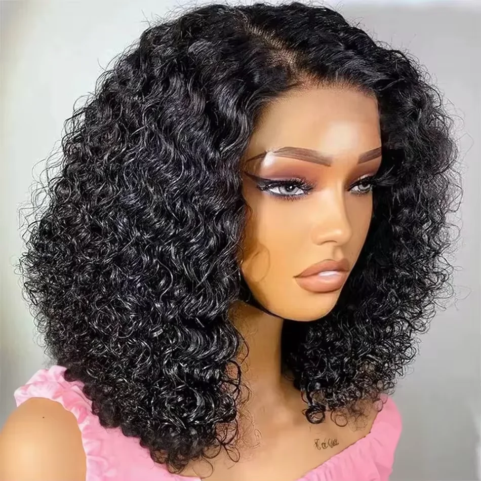 Water Wave Bob Wigs 13x4 Lace Front Human Hair Wigs 200% Density Wigs Curly Human Hair Wigs For Women Pre Plucked With Baby Hair
Water Wave Bob Wigs 13x4 Lace Front Human Hair Wigs 200% Density Wigs Curly Human Hair Wigs For Women Pre Plucked With Baby Hair
