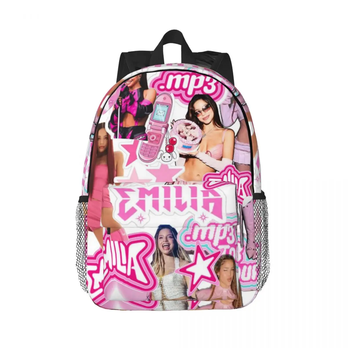MP3 Emilia Mernes Backpack Hot Sale Daypack Large Capacity Boys Girls BookBag Shoulder Bags for Men Women Kids School Bag
MP3 Emilia Mernes Backpack Hot Sale Daypack Large Capacity Boys Girls BookBag Shoulder Bags for Men Women Kids School Bag
