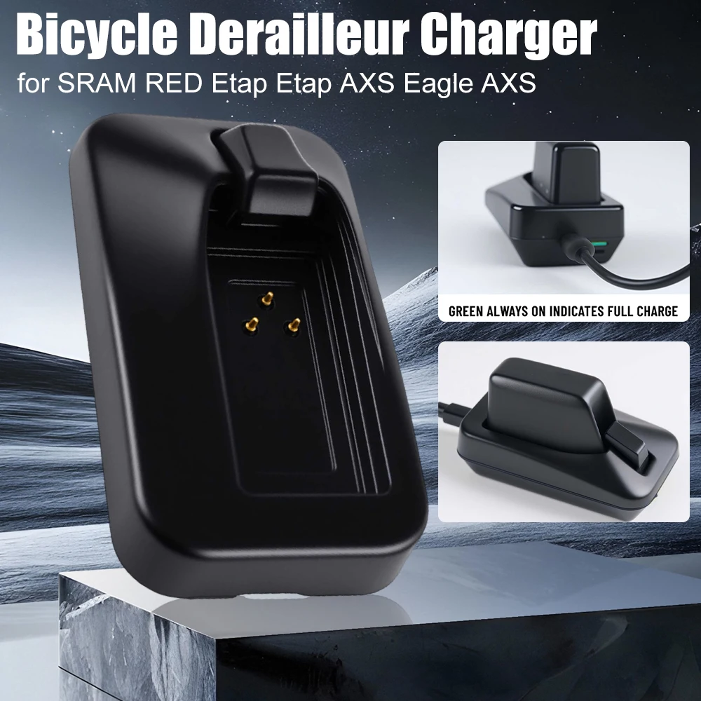Bicycle Derailleur Charger with Indicator Light Electronic Transmission Battery Charger for RED Etap AXS Eagle AXS
Bicycle Derailleur Charger with Indicator Light Electronic Transmission Battery Charger for RED Etap AXS Eagle AXS
