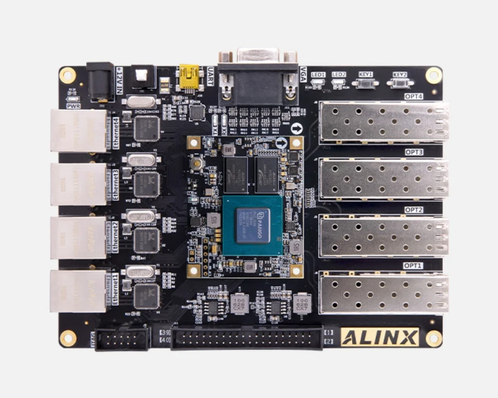ALINX Unisoc Logos2 PG2L200H domestic FPGA development board fiber optic communication Ethernet AXP201
ALINX Unisoc Logos2 PG2L200H domestic FPGA development board fiber optic communication Ethernet AXP201