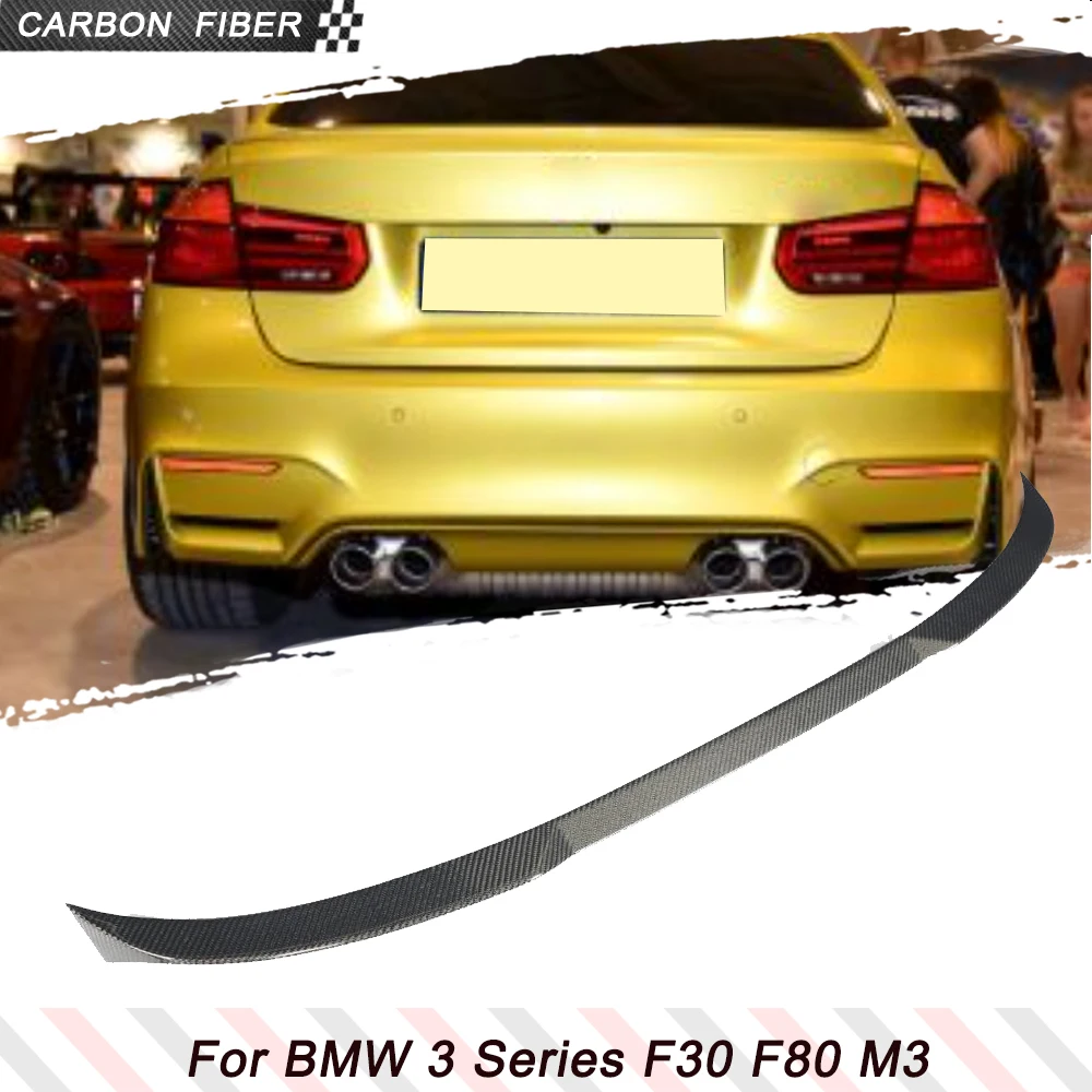 Carbon Fiber Car Rear Trunk Racing Spoiler Wing for BMW 3 Series F30 F35 F80 M3 Sedan 2014-2020 Car Rear Trunk Spoiler Boot Lip
Carbon Fiber Car Rear Trunk Racing Spoiler Wing for BMW 3 Series F30 F35 F80 M3 Sedan 2014-2020 Car Rear Trunk Spoiler Boot Lip
