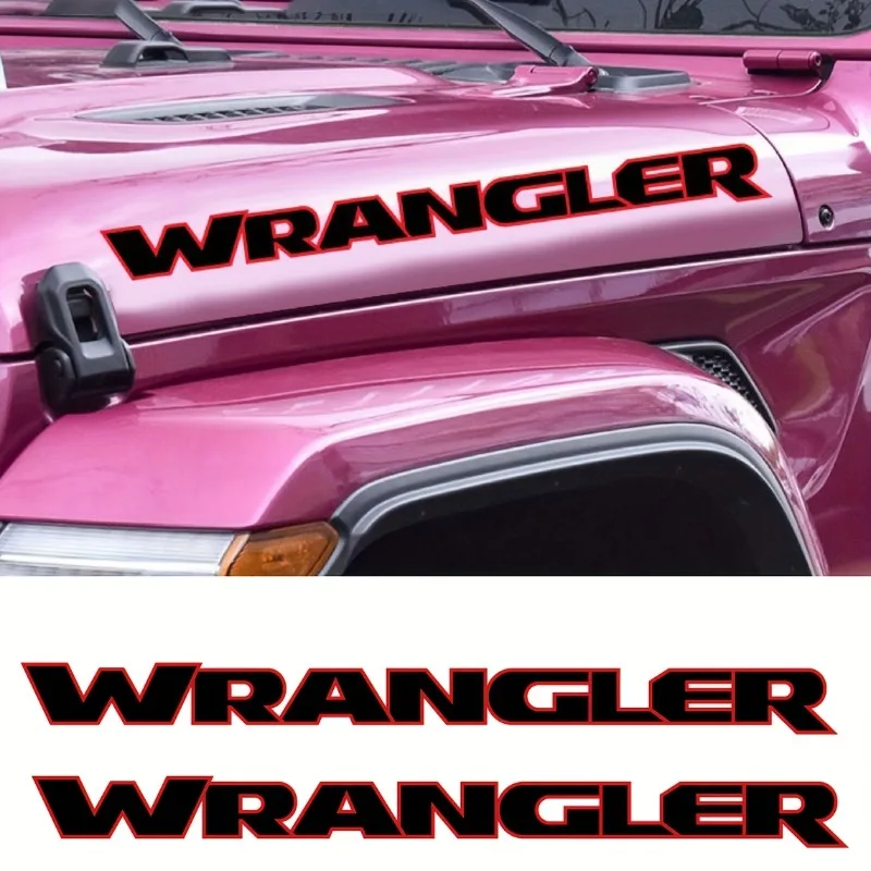 2Pcs Black & Red Outline Text Stickers Waterproof Adhesive Decals for Car Exterior Decor
2Pcs Black & Red Outline Text Stickers Waterproof Adhesive Decals for Car Exterior Decor