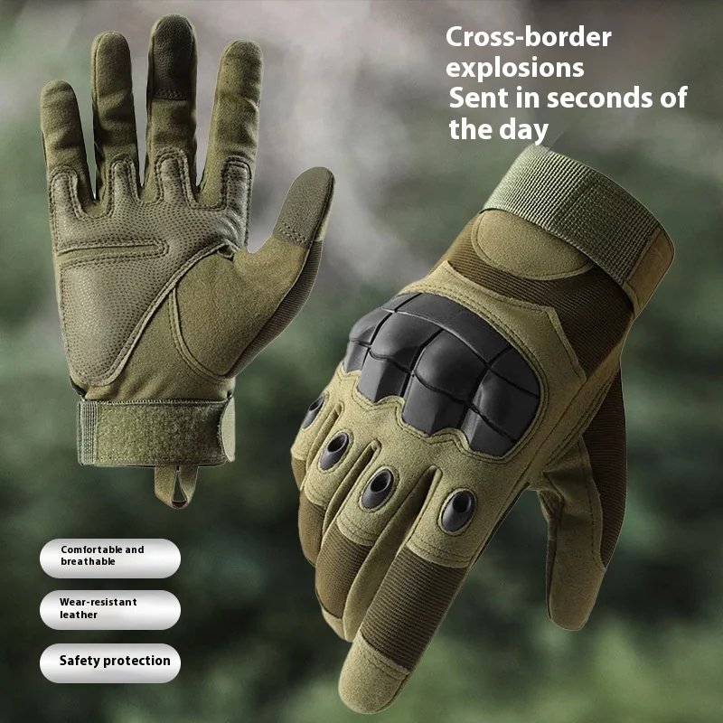 Tactical gloves full finger protection sports training outdoor military fans riding mountaineering hunting real CS shooting
Tactical gloves full finger protection sports training outdoor military fans riding mountaineering hunting real CS shooting