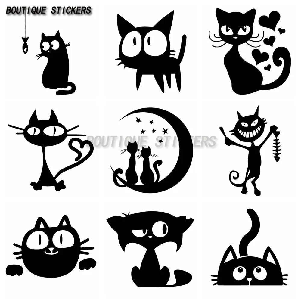 High quality car stickers Cute cats All kinds of cat party stickers Car motorcycle accessories Waterproof PVC stickers
High quality car stickers Cute cats All kinds of cat party stickers Car motorcycle accessories Waterproof PVC stickers