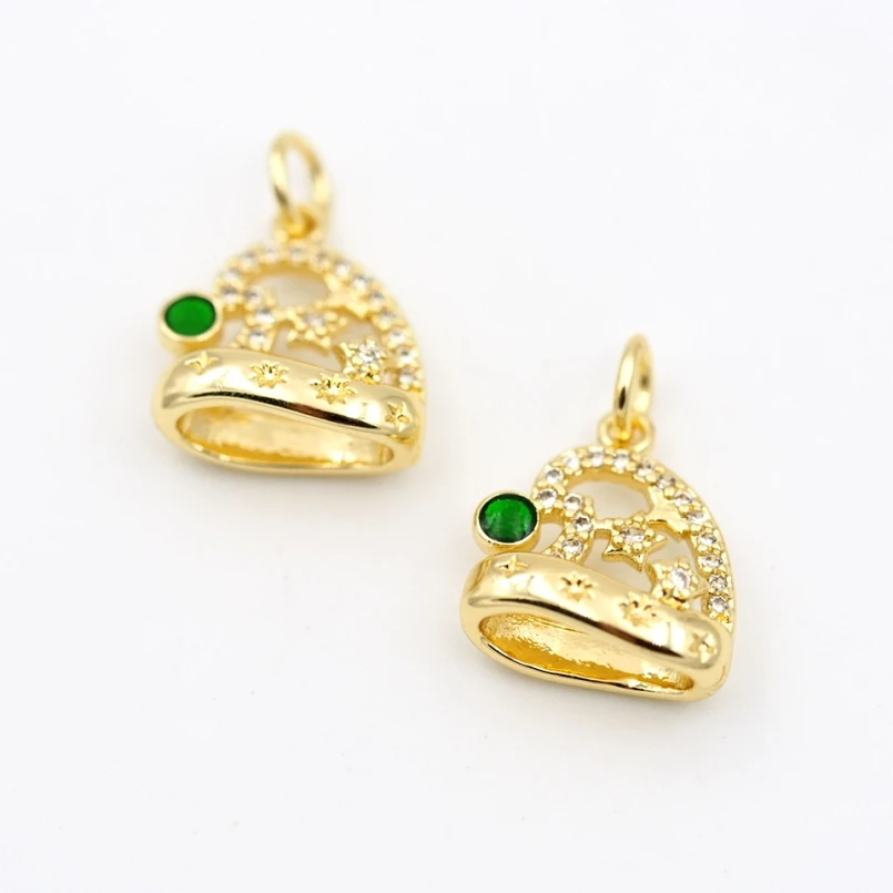 MUDULLA 10Pcs Pendant Enamel Charms Christmas Gold Color Cap Copper Approx 11.9x17.6mm Jewelry Special Gift For Women
MUDULLA 10Pcs Pendant Enamel Charms Christmas Gold Color Cap Copper Approx 11.9x17.6mm Jewelry Special Gift For Women