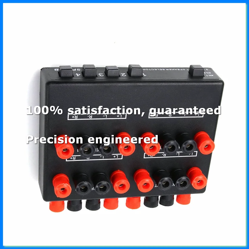 Mini 2-IN-4-OUT Stereo Audio Selector Amplifier Switcher Box Speaker Splitter SP-24B Speaker Selector Box-A07G
Mini 2-IN-4-OUT Stereo Audio Selector Amplifier Switcher Box Speaker Splitter SP-24B Speaker Selector Box-A07G