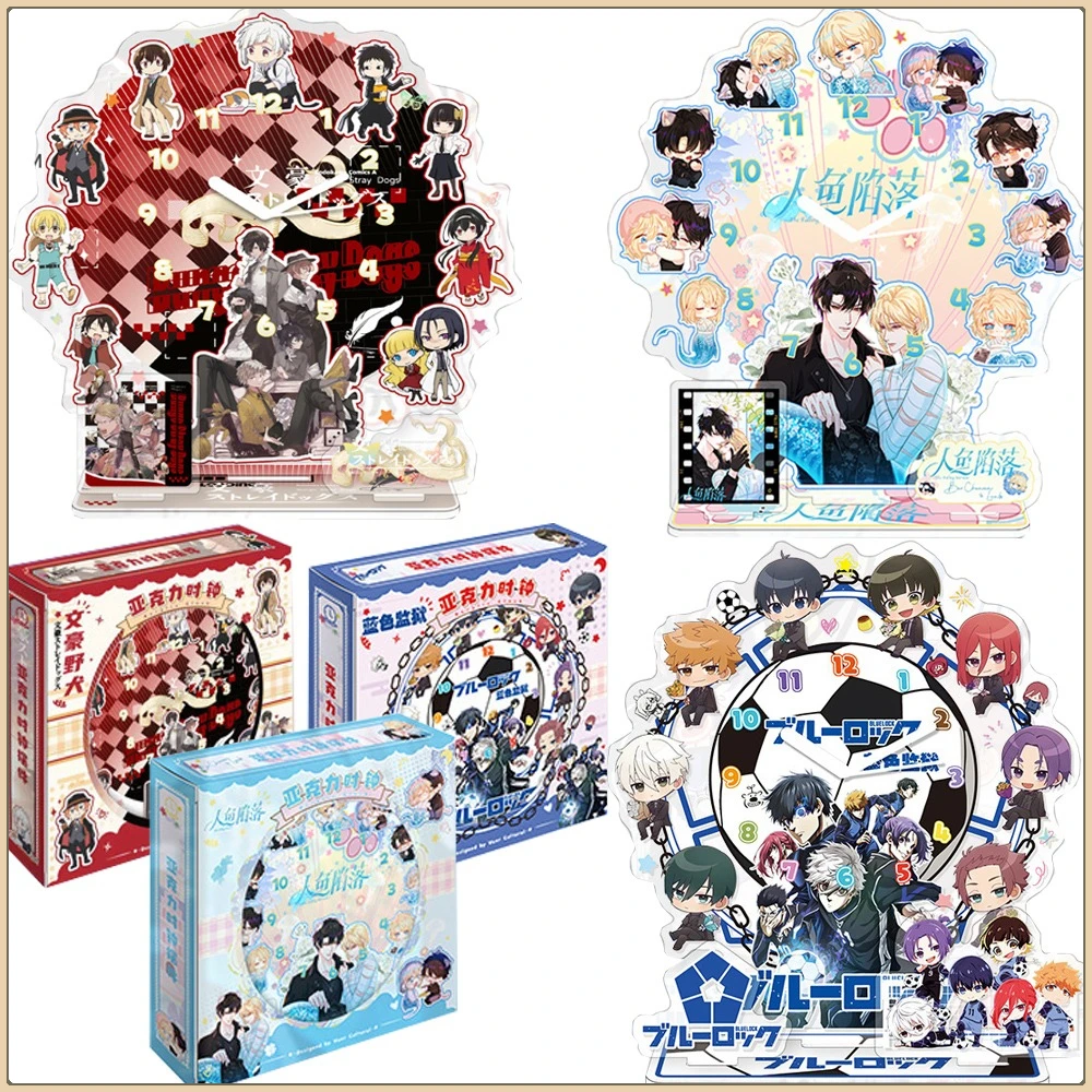 Classic Anime Peripheral Acrylic Clock Ornament Desktop Humanoid Stand Creative Decoration Model Toys Exquisite Gifts for Kids
Classic Anime Peripheral Acrylic Clock Ornament Desktop Humanoid Stand Creative Decoration Model Toys Exquisite Gifts for Kids