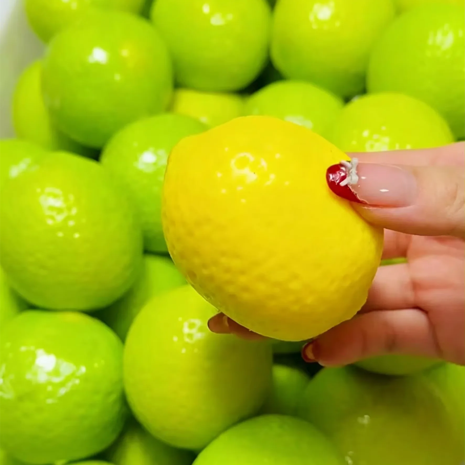 Handmade Crispy lemon Stress Ball Squeeze Toy, Color-Changing Mango Squishy Fidget Ball, ASMR Sensory Stress Relief Toy
Handmade Crispy lemon Stress Ball Squeeze Toy, Color-Changing Mango Squishy Fidget Ball, ASMR Sensory Stress Relief Toy